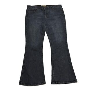 Democracy Bootcut Jeans, Size 16, Blue Denim